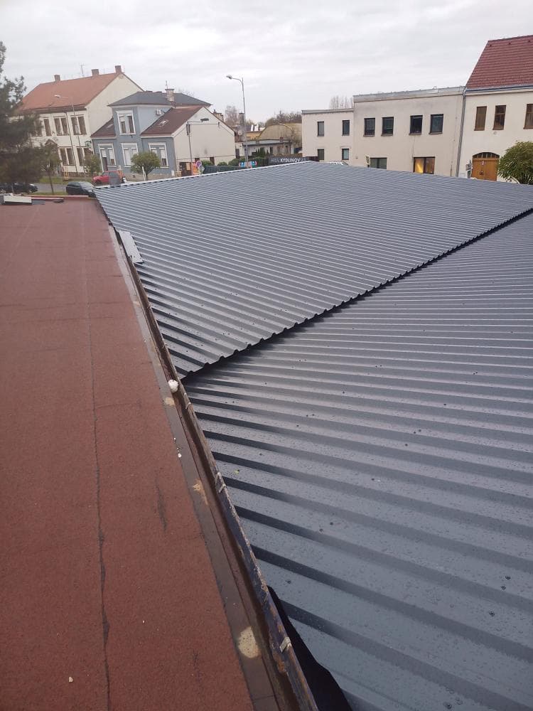 Trapézový plech - Kydlinovská, Hradec Králové