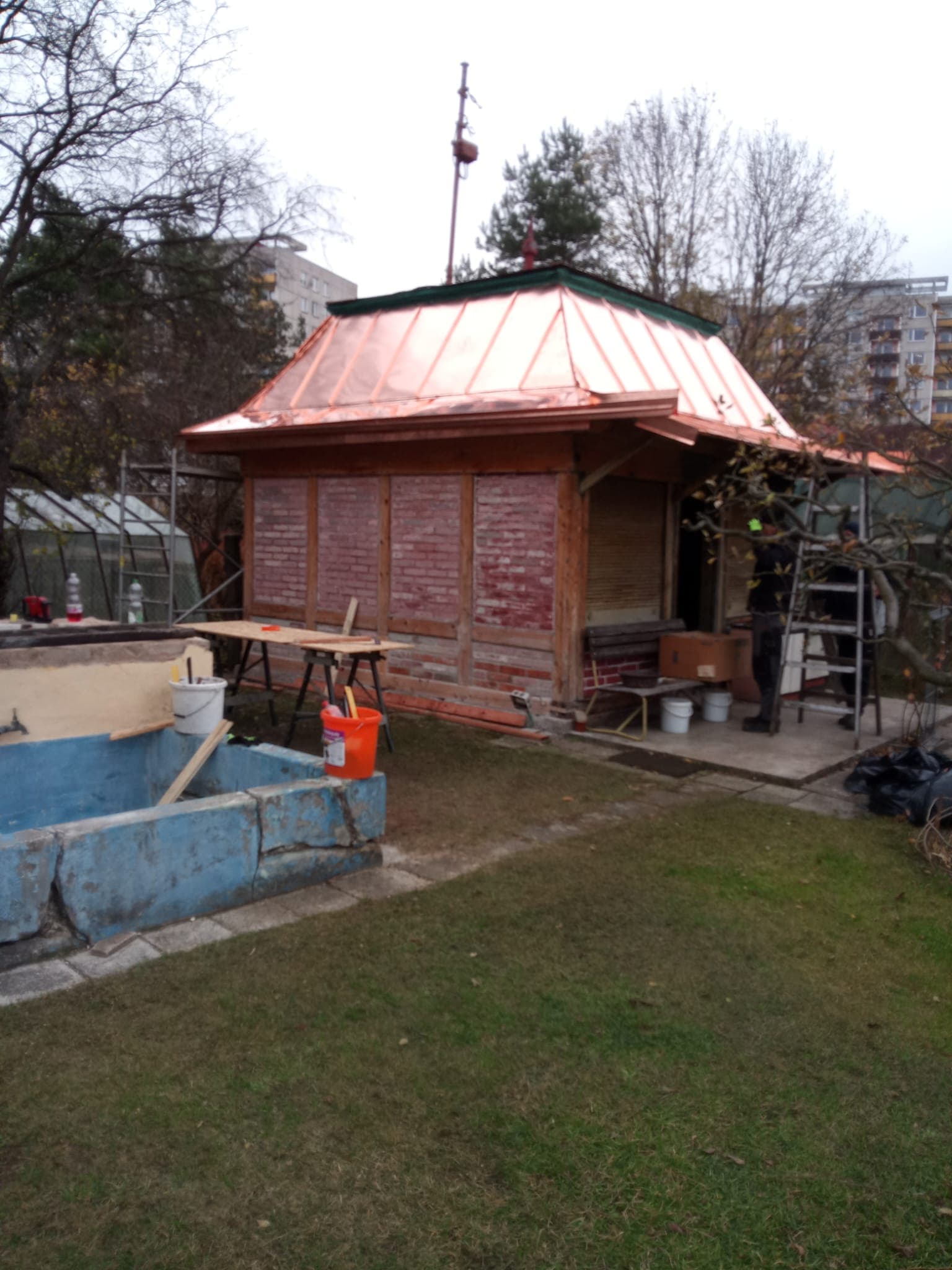 Falcovaná krytina - Štolbova, Hradec Králové