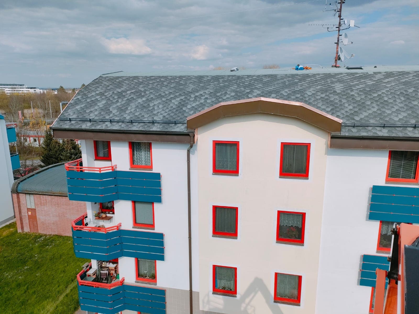 Asfaltový šindel Katepal - Pod Zámečkem, Hradec Králové