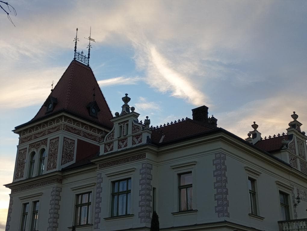 Pálená krytina - Orlické nábřeží, Hradec Králové